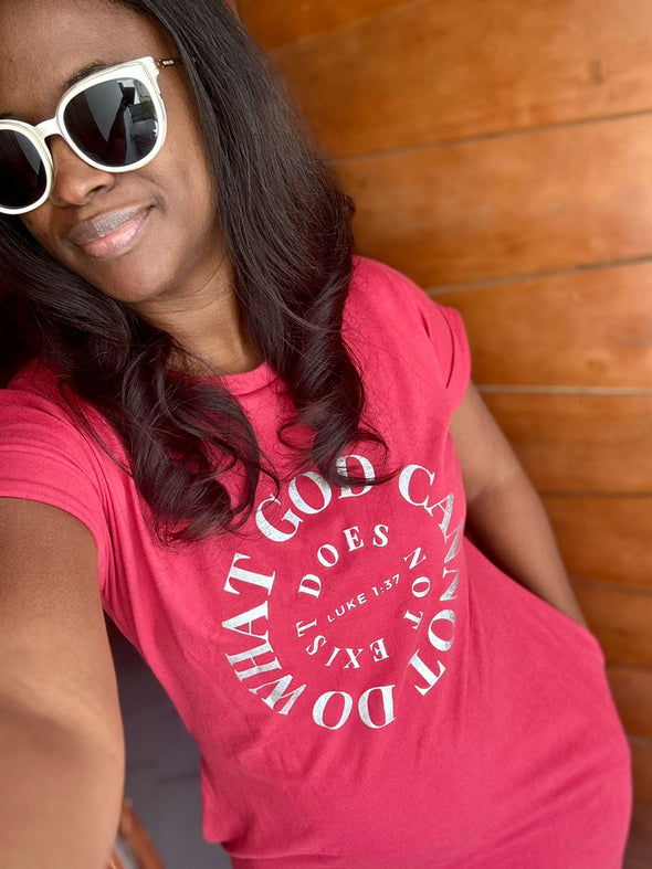 WHAT GOD CANNOT DO | RED DRESS | ANKLE LENGTH