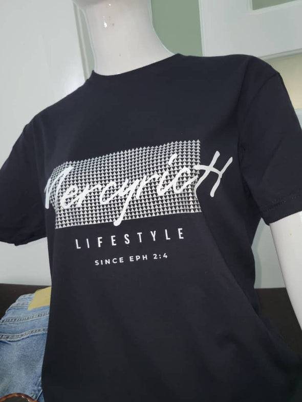 Mercyrich | Black | Unisex Relaxed Fit T-Shirt