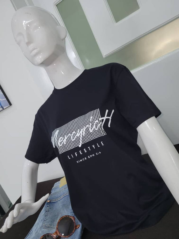Mercyrich | Black | Unisex Relaxed Fit T-Shirt