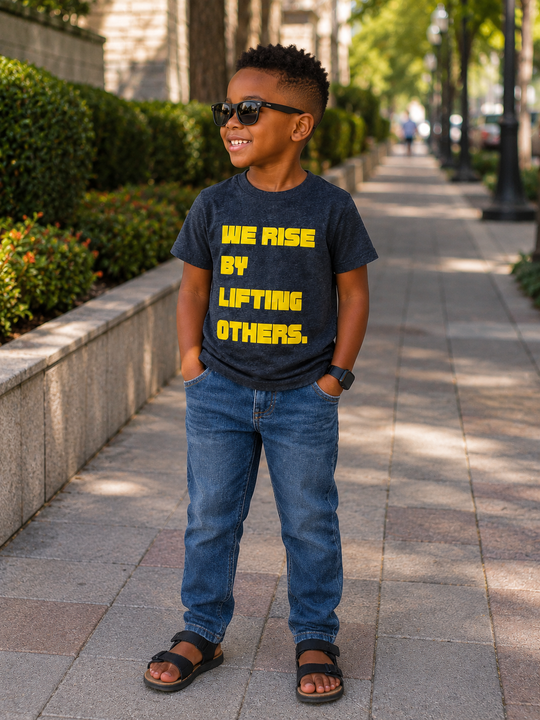 Boys We Rise Grey T-Shirt
