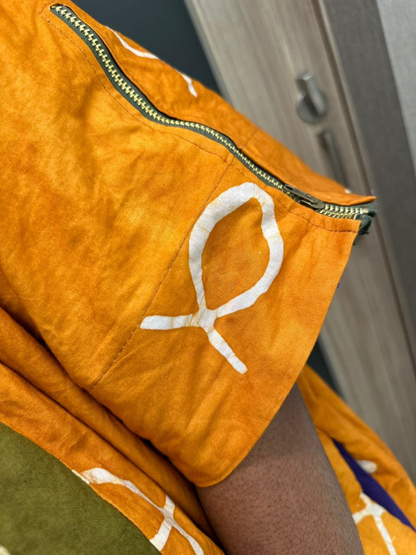 LOVE LIKE AN OCEAN | BOUBOU STYLE | MUSTARD YELLOW/SAGE GREEN DRESS | ANKLE LENGTH