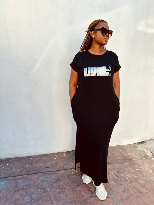 Light | Black Dress | Ankle Length