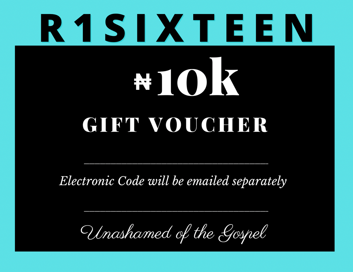 10K R1SIXTEEN Gift Card (electronic) – R1Sixteen-R1XVI