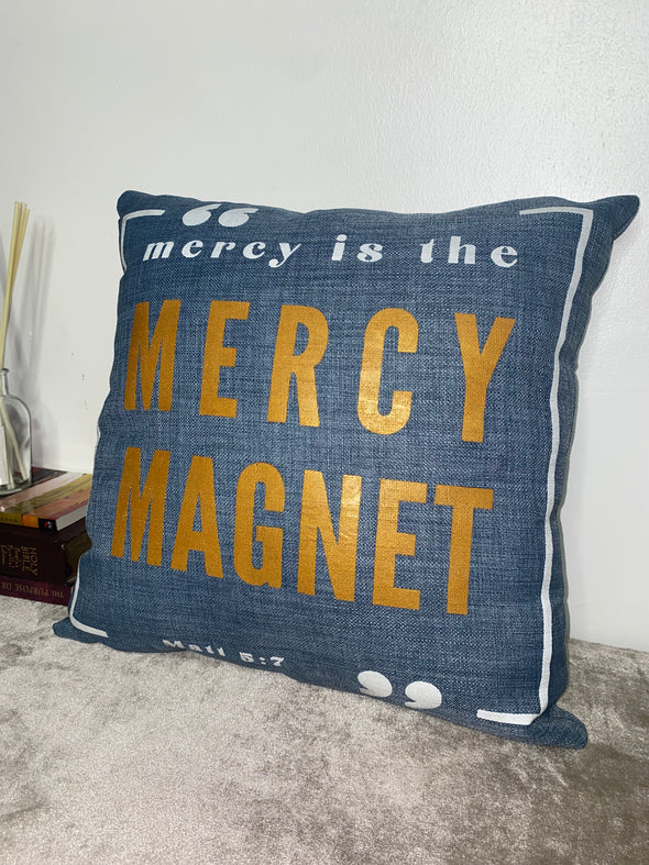 Mercy Magnet | Decorative Throw Pillow | Matt 5:7