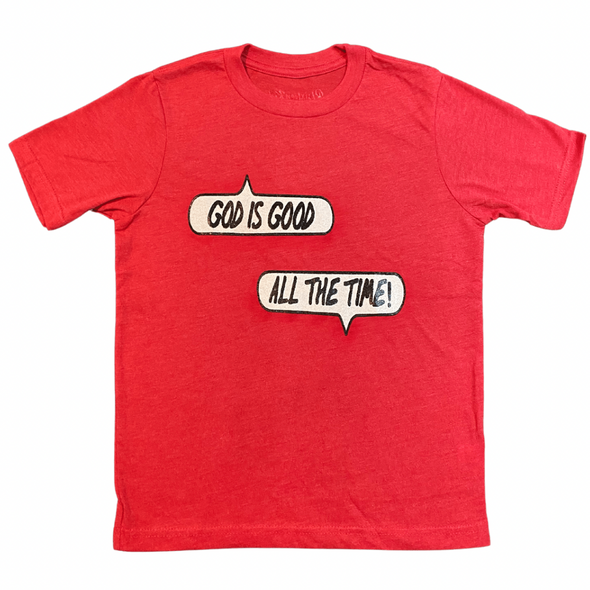 Boys God is good Red T-Shirt