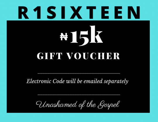 15K R1SIXTEEN Gift Card (electronic)