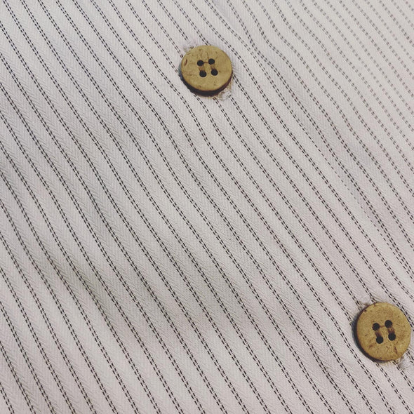 Light Shines | White/Black Colour | Cotton Shirt Dress
