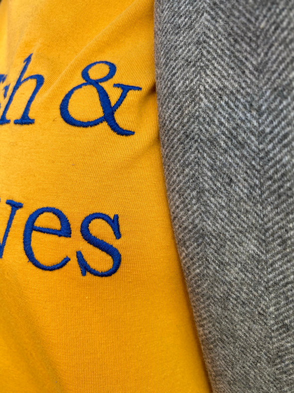 2 Fish & 5 Loaves | Mustard | Knee Length T-Shirt Dress