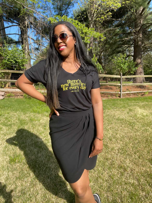 New Mercies | Black | Relaxed Fit T-Shirt